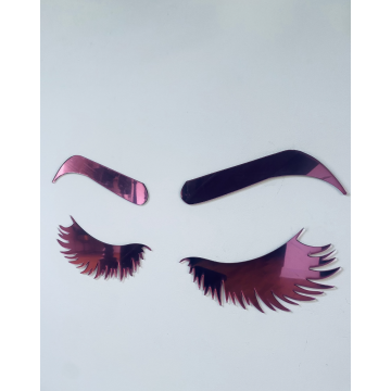 Décoration murale style Miroir SOURCILS et CILS