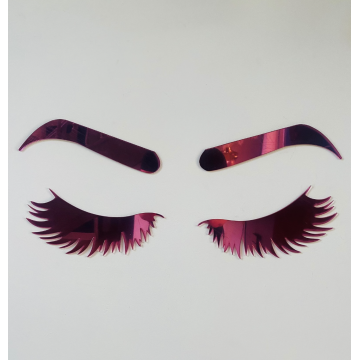 Décoration murale style Miroir SOURCILS et CILS