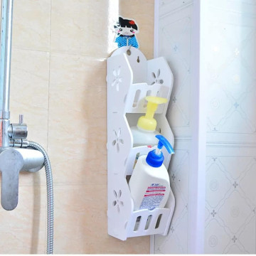 Organisateur -étagère de salle de bain en bois