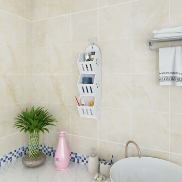 Organisateur -étagère de salle de bain en bois