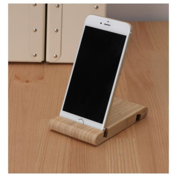 Support téléphone Abdo  en bois