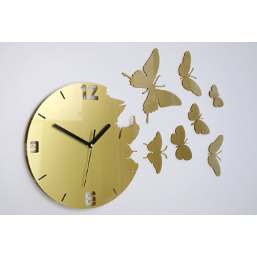 Montre décoration  -Papillon doré