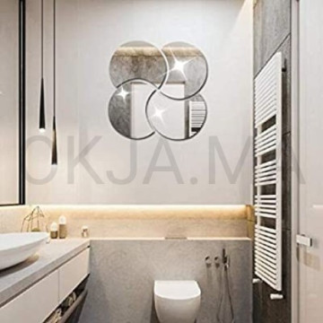 Miroir 4 cercle détaché  - décor spéciale