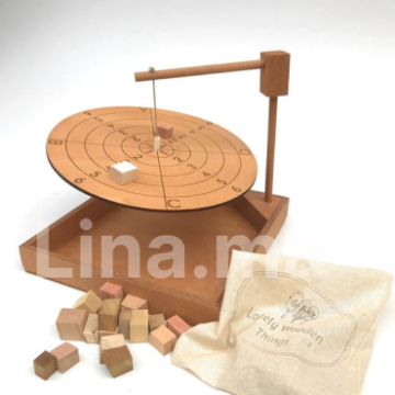 Jeux en bois table de balance pour enfants