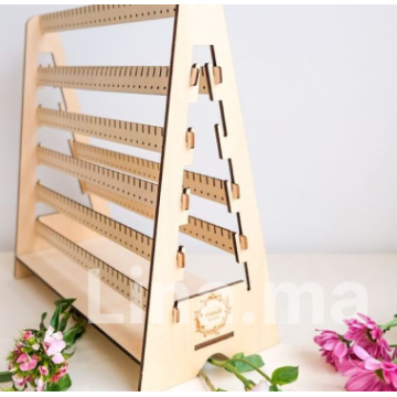 Rangement bijoux pour boucles et colliers
